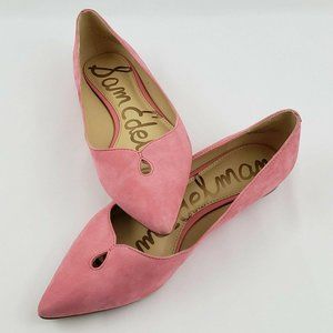 Sam Edelman Ruby Suede Flats Pink Size 7M